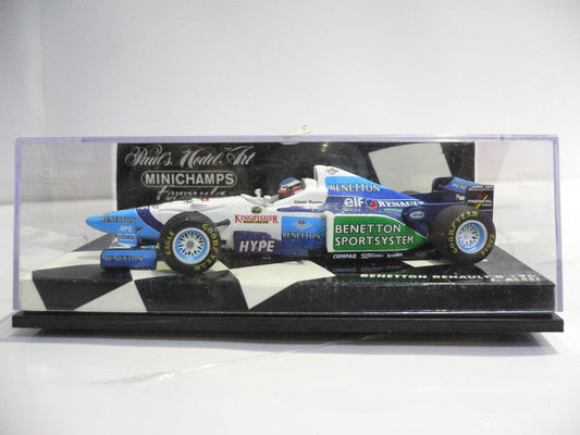 MINICHAMPS 1/43 BENETTON RENAULT B196 J.ALESI #3