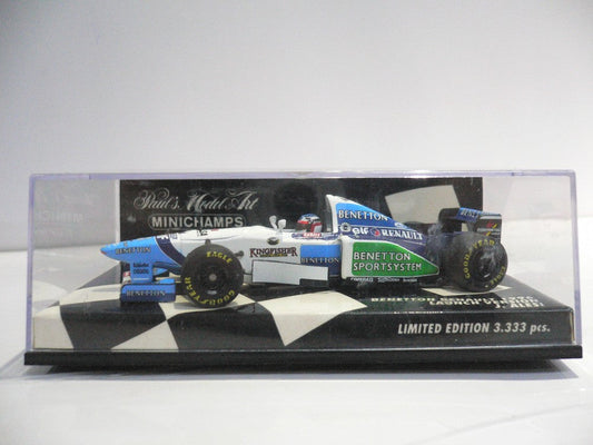 MINICHAMPS 1/43 BENETTON RENAULT 1996 LAUNCH VERSION J.ALESI #3