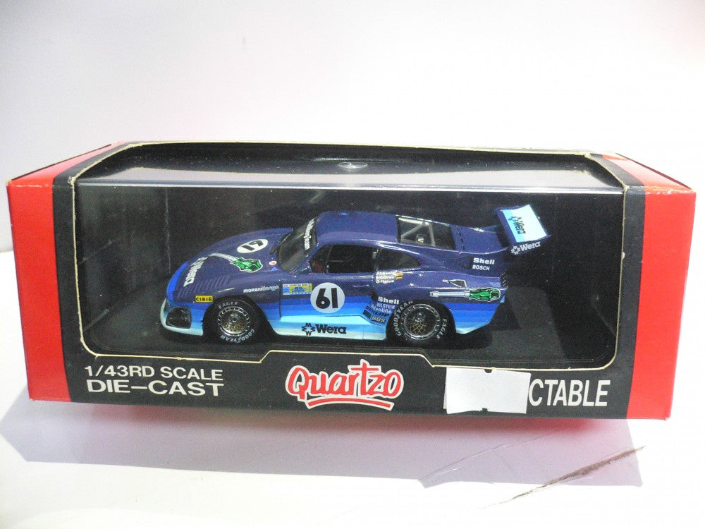 QUARTZ 1/43 PORSCHE KREMER K3 "WERA" Le Mans 1981 #61