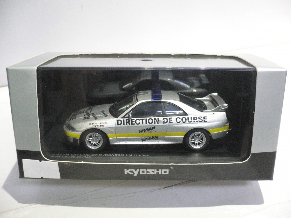 KYOSHO 1/43 NISSAN SKYLINE GT-R BCNR33 LM LIMITED DIRECTION DE COURSE