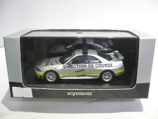 KYOSHO 1/43 NISSAN SKYLINE GT-R BCNR33 LM LIMITED DIRECTION DE COURSE