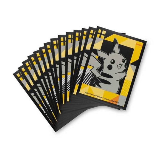 MINURCAT Pikachu Power Grid Card Sleeves (65 Sleeves)