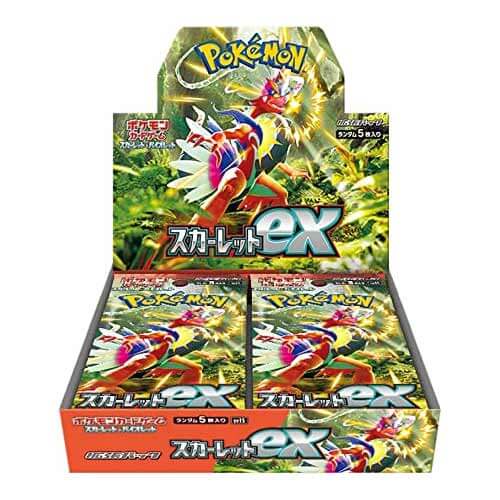 Pokemon TCG Japanese version Scarlet and Violet sv1S "Scarlet ex" Booster Box