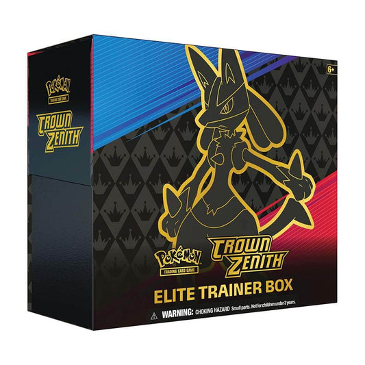 "Preorder" Pokemon TCG SS12.5 Crown Zenith Elite Trainer Box