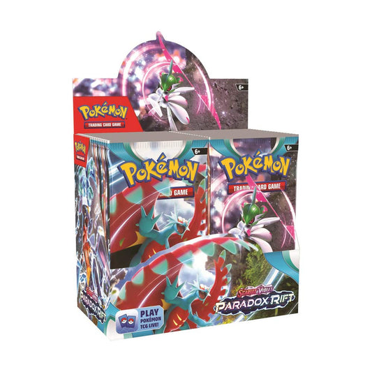 "Preorder" Pokemon TCG US version SV04 SCARLET & VIOLET Paradox Rift Booster box