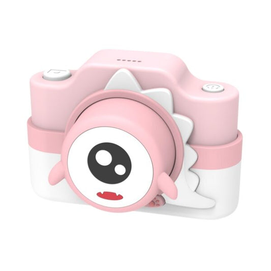 MuMu 32MP Wifi Dual-lens Kids Camera (Pink Dinosaur)
