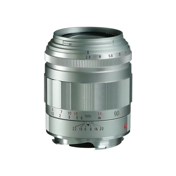 Voigtlander Apo-Skopar 90mm f/2.8 VM lens (Leica M mount / silver)