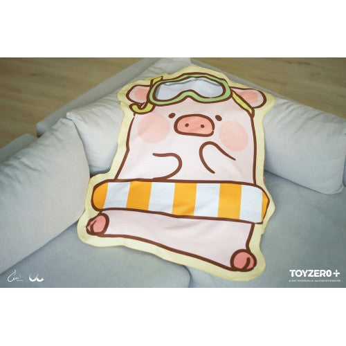 LULU THE PIGGY FIND YOUR WAY - BIG DIE-CUT TOWEL