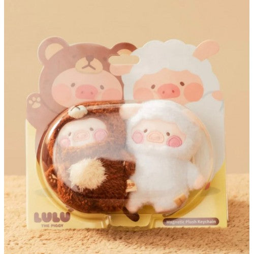 LULU THE PIGGY COSTUME SERIES - MAGNET PLUSH KEYCHAIN