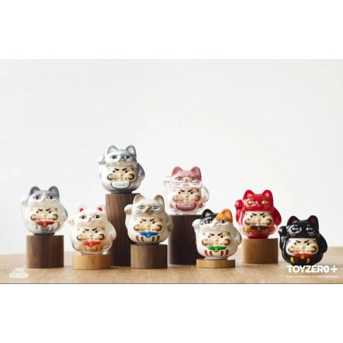 PP X MONSTER Lucky Kitten Daruma Blind Box (SET OF 6)