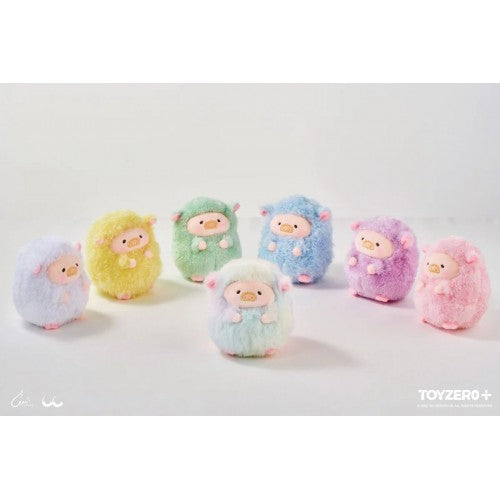 LULU THE PIGGY - LULU RAINBOW SHEEP PLUSH BLIND BOX 6PCS