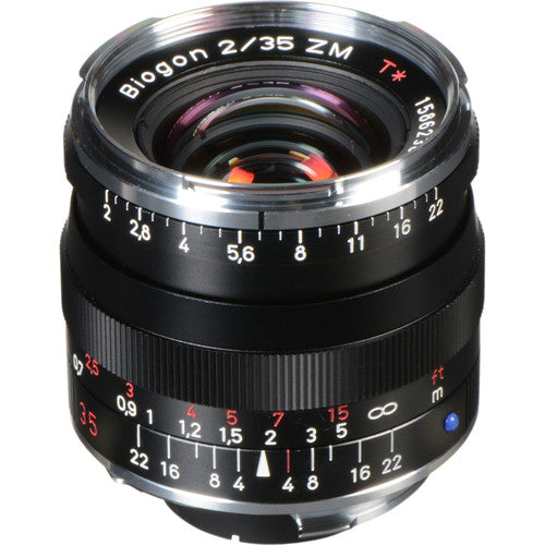 Zeiss Biogon T* 35mm f/2 ZM lens (Leica M mount / black)