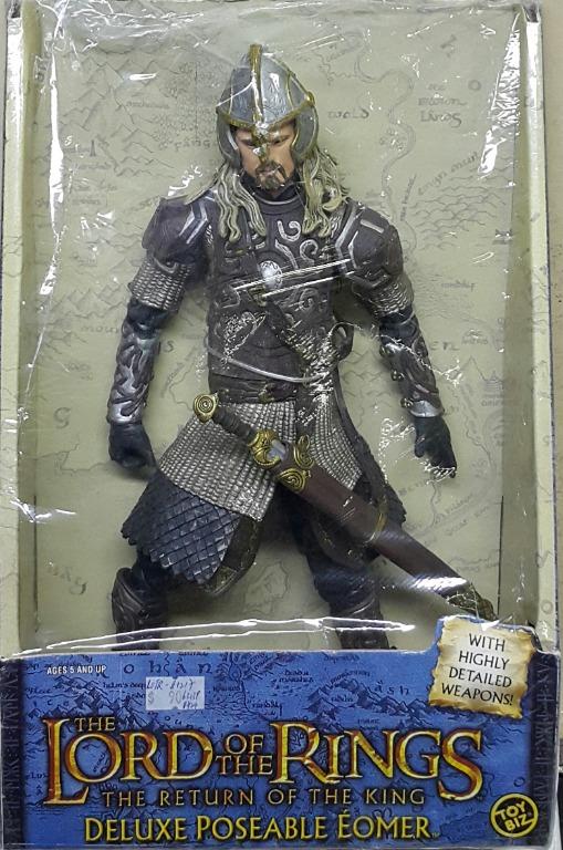 TOY BIZ 81217 THE LORD OF THE RINGS THE RETURN OF THE KING DELUXE POSEABLE EOMER WITH HIGHLY DETAILED WEAPONS KARL URBAN b31398724 Special offer