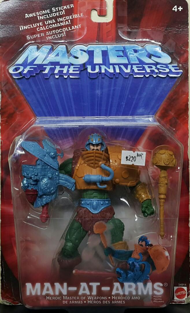 MATTEL 54914 Captain Duncan MASTERS OF THE UNIVERSE HE-MAN HEROIC MASTER OF WEAPONS MAN-AT-ARMS FIGURE 1139013697 L