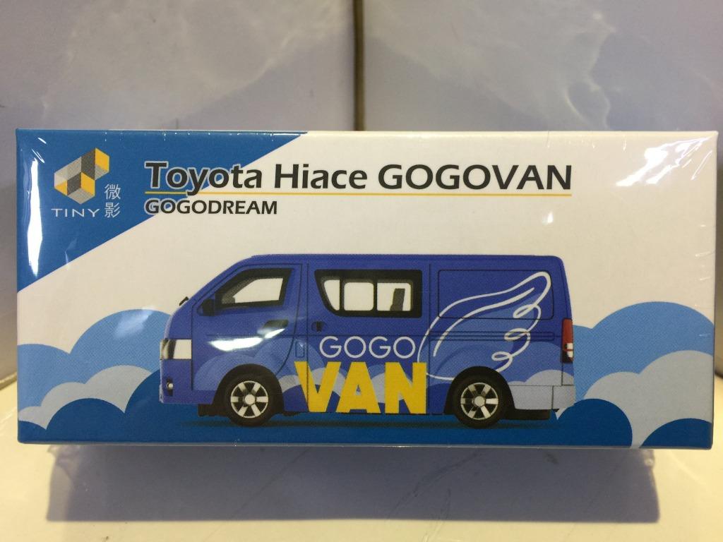 TOYEAST TINY CITY DIE-CAST TOYOTA HIACE GOGOVAN GOGODREAM ATC64427 14046