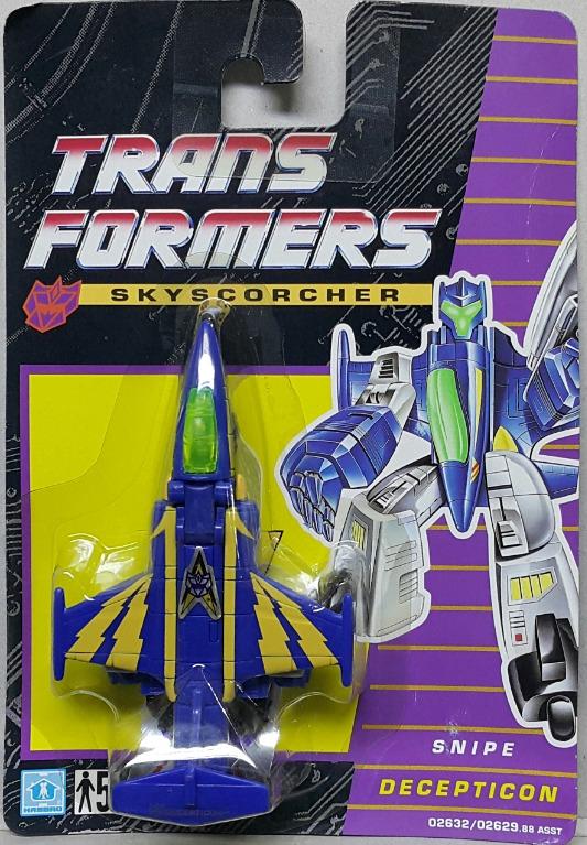 HASBRO 01124 TRANSFORMERS G2 DECEPTICON SKYSCORCHER SNIPE