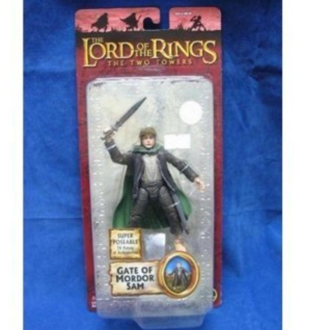 TOY BIZ 81500 THE LORD OF THE RINGS THE TWO TOWERS GATE OF MORDOR SAM SEAN ASTIN b5636779