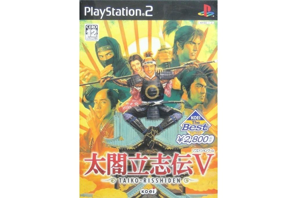 SONY PS2 KOEI THE BEST TAIKOU RISSHIDEN V Koei Taiko Rishiden 5 Japanese version SLPM66267