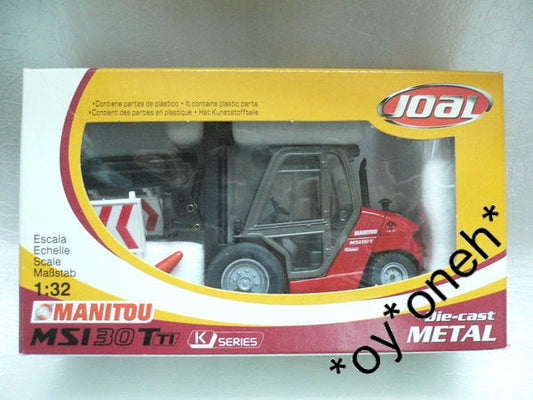 JOAL 1/32 MANITOU MSI-30T K-SERIES LIFT TRUCK WITH FORKS