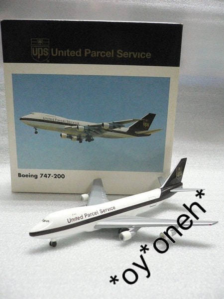 HERPA WINGS 1/500 UPS UNITED PARCEL SERVICE BOEING 747-200