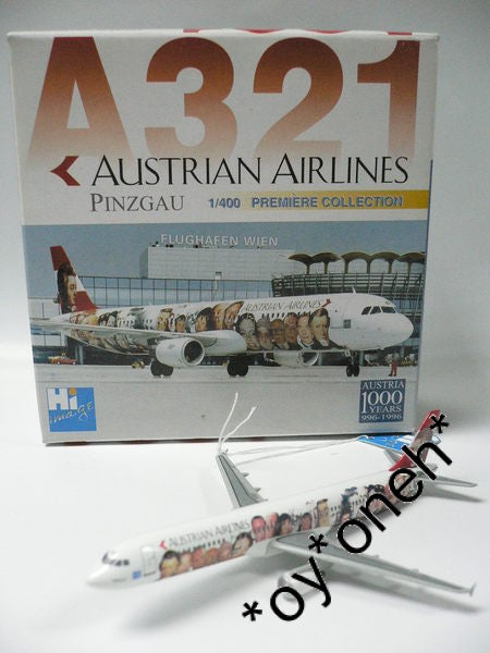 DRAGON WINGS 1/400 AUSTRIAN AIRLINES PINZGAU AIRBUS A321 OE-LBB