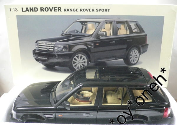 AUTOART 1/18 LAND ROVER RANGE SPORT 2006 BLACK