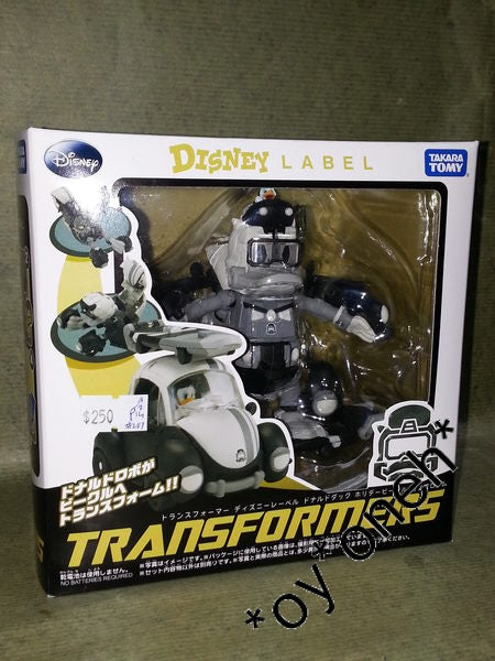 TAKARA TOMY Transformers Donald Duck Bumblebee Black and White Version TRANSFORMERS DISNEY LABEL DONALD DUCK BUMBLEBEE MONOCHROME 34238  b28244982
