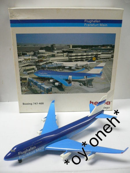 HERPA WINGS 1/500 FRANKFURT MAIN BOEING 747-400