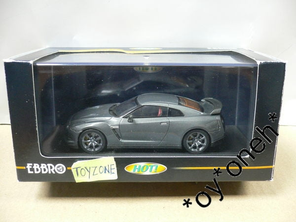 EBBRO 1/43 NISSAN SKYLINE GT-R BLACK EDITION GUN EDITION
