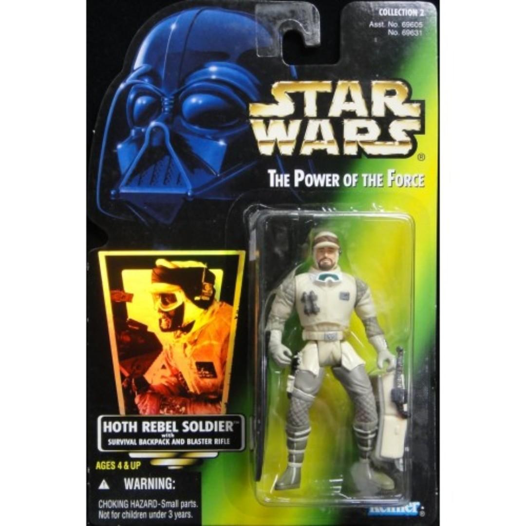 KENNER STAR WARS HOTH REBEL SOLDIER SURVIVAL BACKPACK BLASTER RIFLE