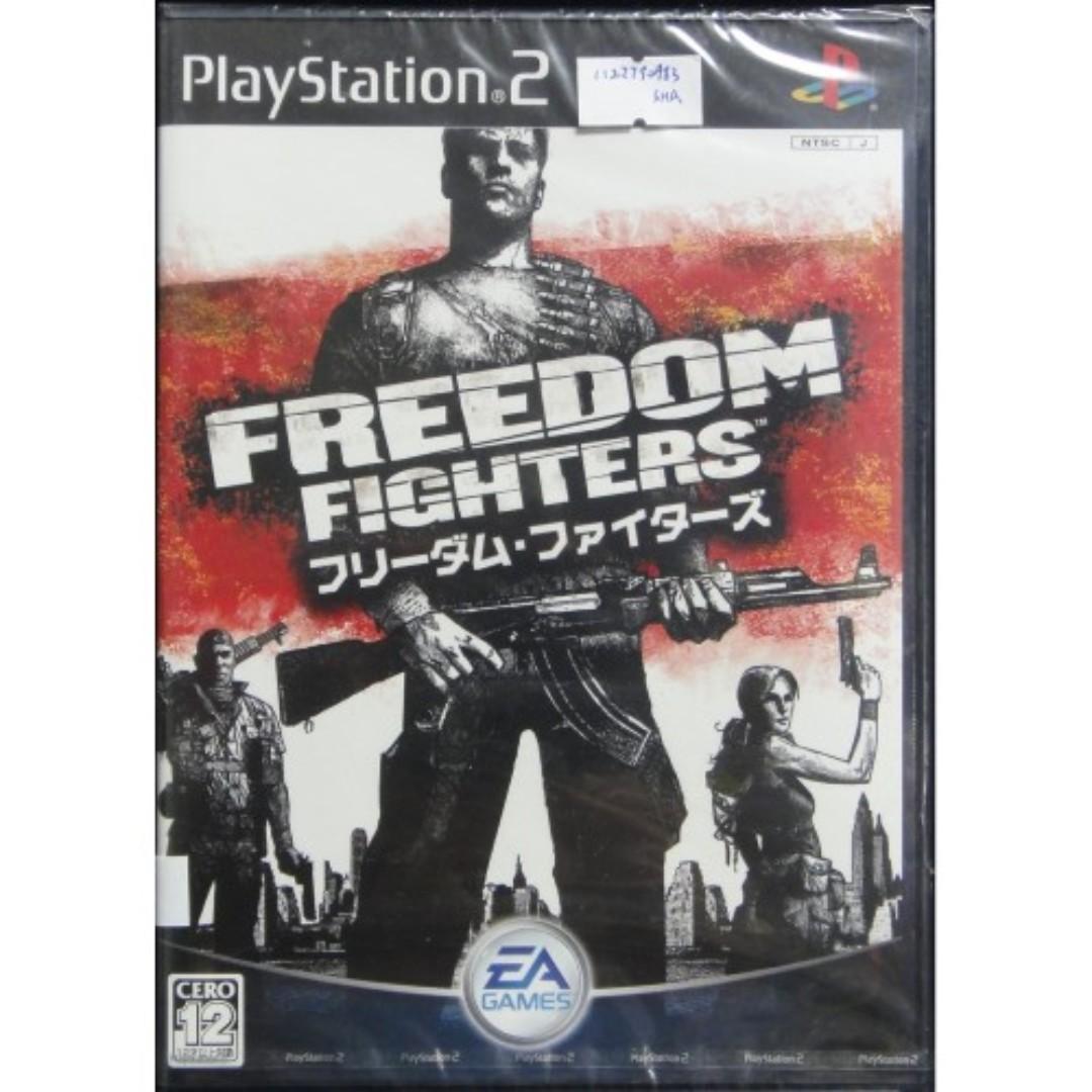 SONY Japanese version PLAYSTATION PS2 EA GAMES FREEDOM FIGHTERS SLPM65548
