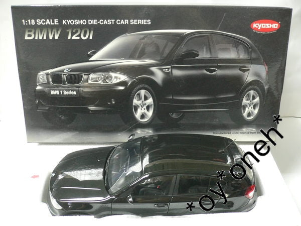 KYOSHO 1/18 BMW 120i BLACK 08721BK