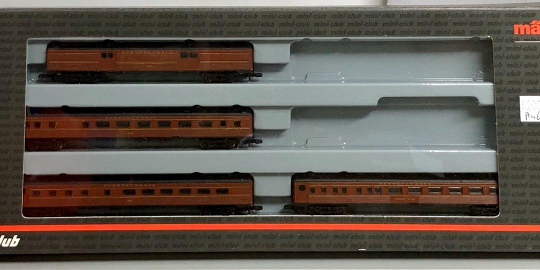 MARKLIN MINI-CLUB 87848 train model passenger car z scale non-powered car D-73008 GOPPINGEN 607819ND