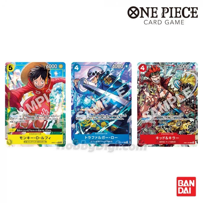 One Piece VJUMP Vol. OCT 2024 Promo Card- The 3 Captains Card Pack 2024