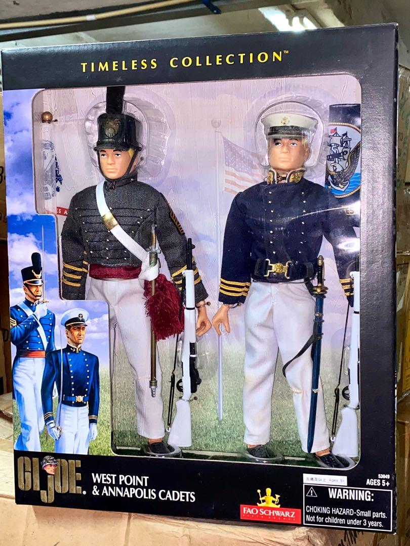 2001 HASBRO 53049 TIMELESS COLLECTION GI JOE WEST POINT & ANNAPOLIS CADETS 1/6 FIGURE
