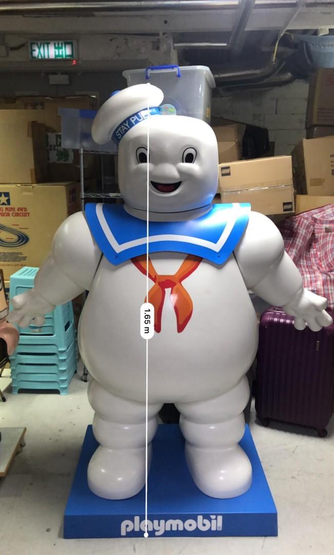 playmobil GHOSTBUSTERS 1.65 meters tall Ghostbusters Marshmallow Ghost jumbo gaint 1.65m tall