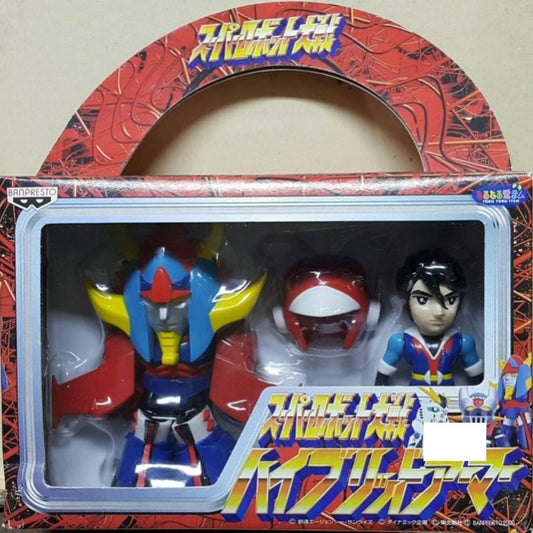 BANPRESTO SUPER ROBOT WAR HYBRID ARMOR BRAVE RAIDEEN AKIRA HIBIKI Super Robot Wars Brave Raiden Hibiki
