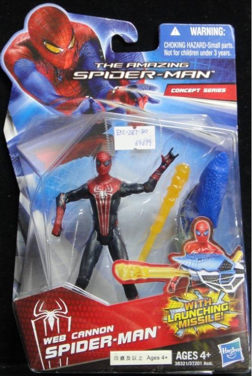 HASBRO SPIDER-MAN WEB CANNON WITH LAUNCHING MISSILE 69699