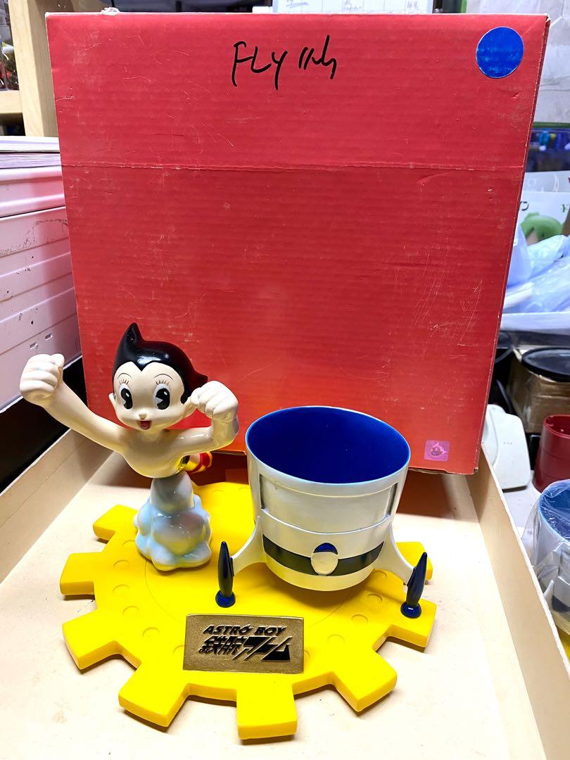 TEZUKA ASTRO BOY ATOM RESIN flower pot pen holder