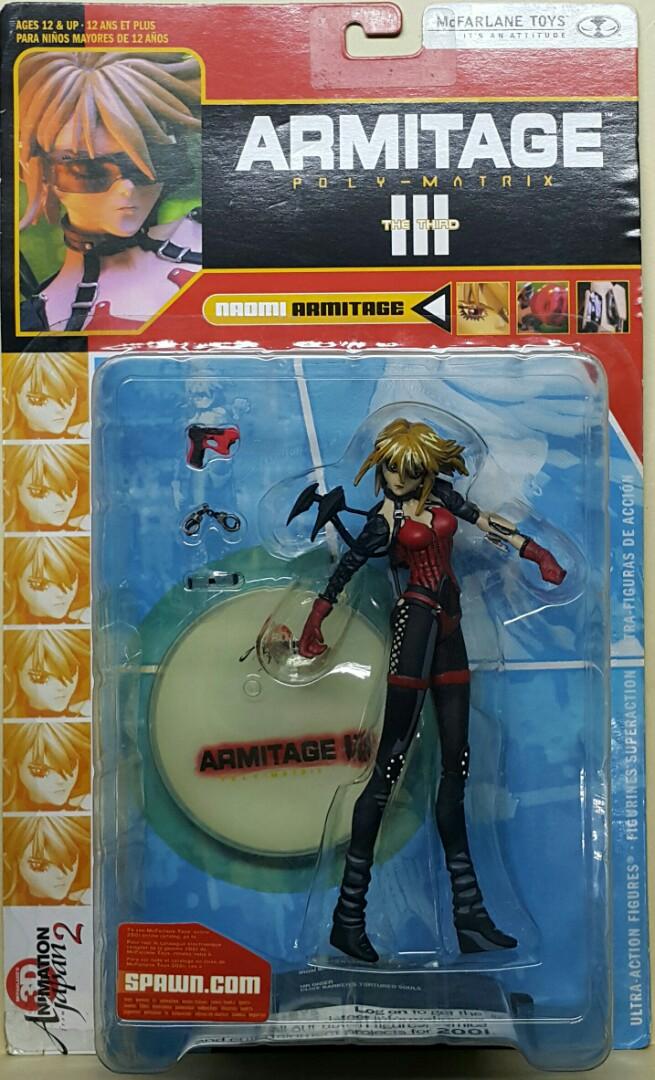 MCFARLANE 14912 3D ANIMATION FROM JAPAN 2 ULTRA-ACTION FIGURES ARMITAGE THE THIRD POLY-MATRIX NAOMI ARMITAGE  Shop/SA