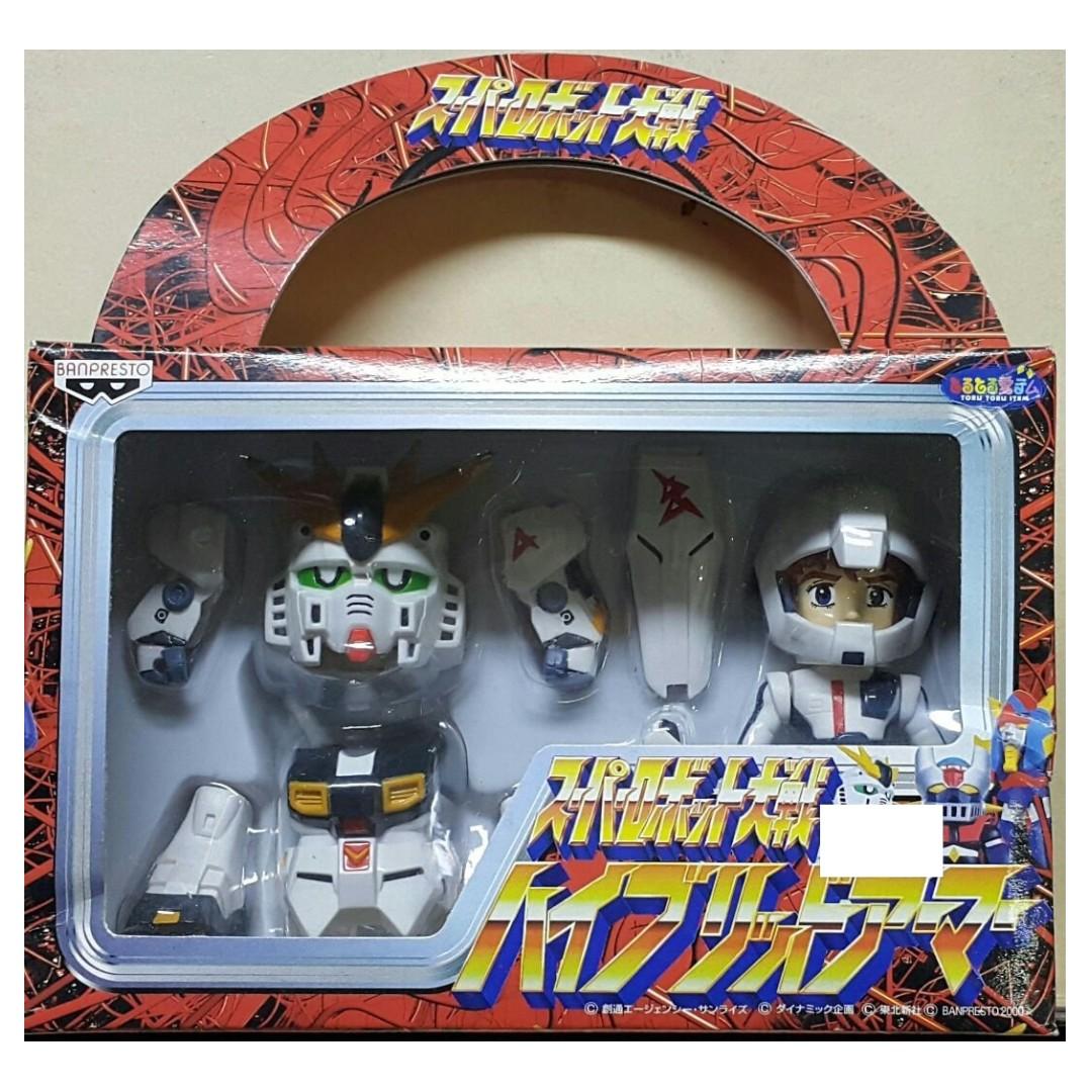 BANPRESTO 71206B SUPER ROBOT WAR HYBRID ARMOR NU GUNDAM AMURO RAY Super Robot War NU Gundam Abonir