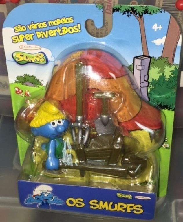 JAKKS PACIFIC 93205 SUNNY SUPER DIVERTIDOS THE SMURFS OS SMURFS MINI FIGURE