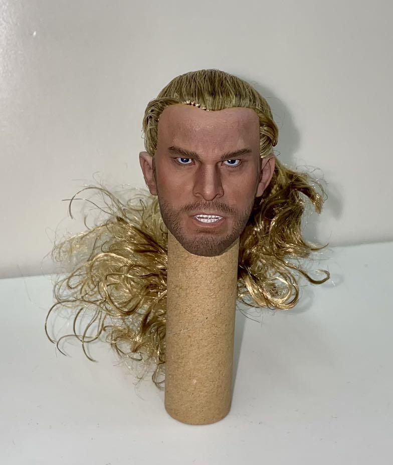1/6 PLAYLOAD HEAD SCULPT Thor Hair Transplant Head 12-inch FIGURE Dedicated FIT FOR HOTTOYS BODY