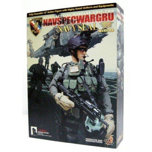 1/6 HOT TOYS NAVY SEAL TEAM 4 NAVSPECWARGRU NAVAL SPECIAL WARFARE UNIT TWO  12-inch Doll OD Version
