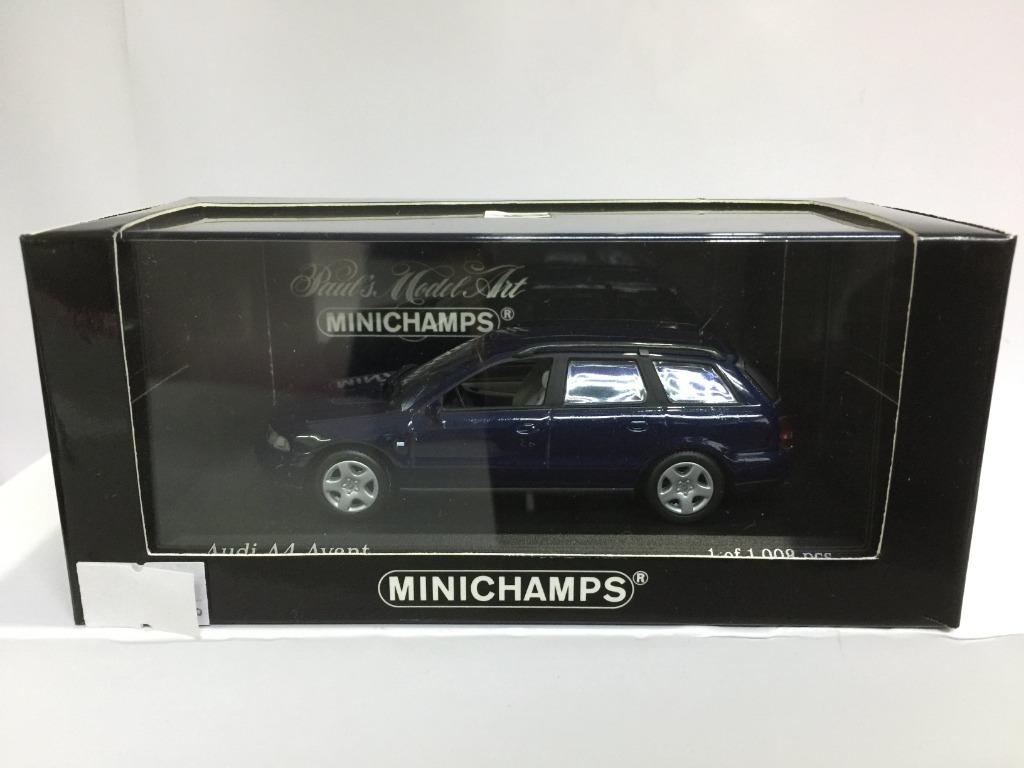 MINICHAMPS 1/43 AUDI A4 AVANT 1999 BLUE METALLIC