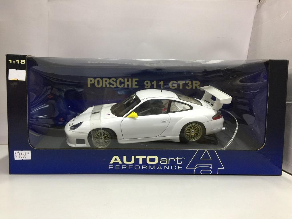 AUTOART 1/18 PORSCHE 911 GT3R WHITE