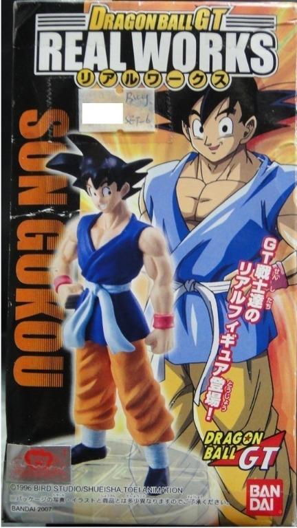 BANDAI Dragon Ball GT Super 4 Son Goku, Beeda, Gebida, Duragos, Orb DRAGON BALL GT Box Egg