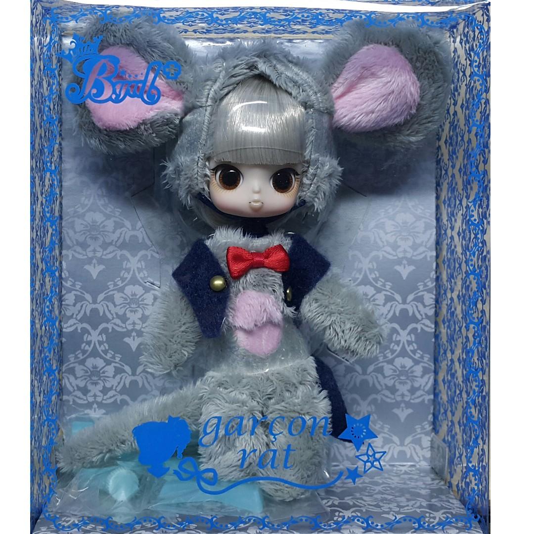 JUN PLANNING 82374 LITTLE PULLIP DOLL LITTLE BYUL PLUS LB-374 GARCON RAT