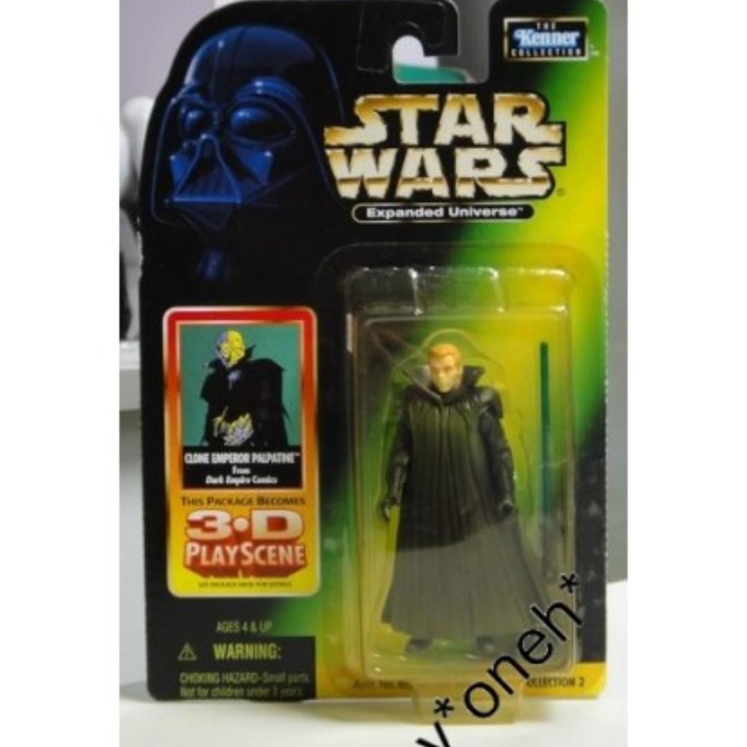 KENNER STAR WARS EXPANDED UNIVERSE CLONE EMPEROR PALPATINE