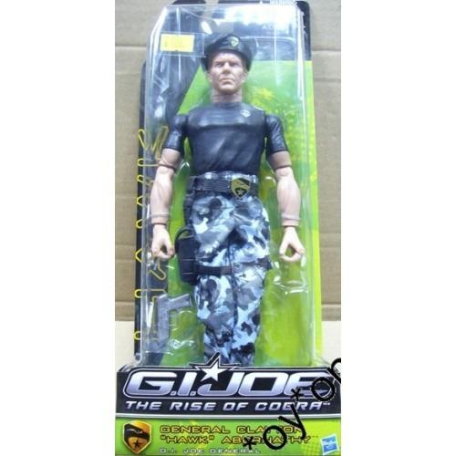 HASBRO GI JOE THE RISE OF COBRA GENERAL CLAYTON HAWK ABERNATHY GI JOE GENERAL 1129919818